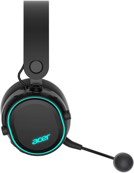 Гарнитура Acer OHR303,  для компьютера/мобильных устройств, мониторные,  Bluetooth/радио/3,5 мм, черный [zl.hdsee.009]