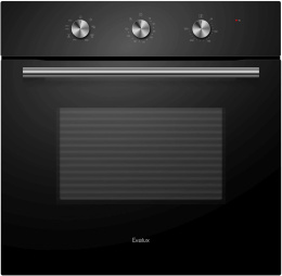 Духовой шкаф электрический EVELUX EO 620 B,  65л,  дверца с 2 стеклами,  черный