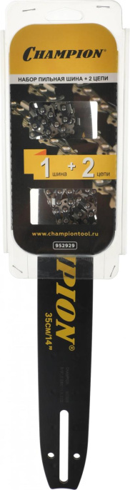 Шина + цепь для цепных пил CHAMPION 140SDEA041, 52 [952929]