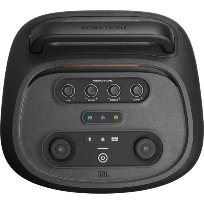 Музыкальный центр JBL Partybox 520, 400Вт, с караоке, Bluetooth, USB, черный