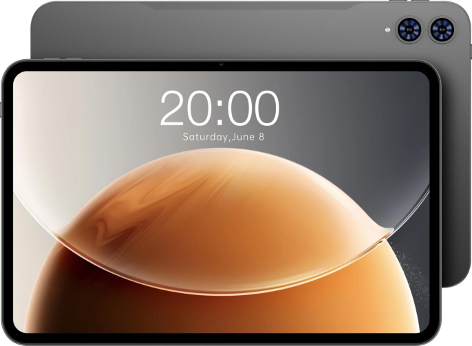 13.4" Планшет TECLAST T65 Premium set 2026 8/128 GB T7300 4G, 1920 x 1200, 120Гц, Android 15, Чехол, клавиатура,стилус, черный [1747518]