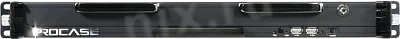 Коммутатор Procase Duos17 1U выдвижная Dual Rail PS/2 USB консоль с LCD 17" для переключателей KVM