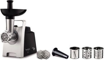 Мясорубка Moulinex ME108832 1400Вт черный/серебристый