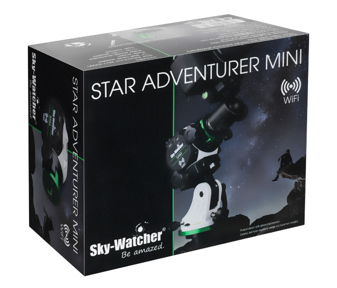 Монтировка Sky-Watcher Star Adventurer Mini, белая/зеленая