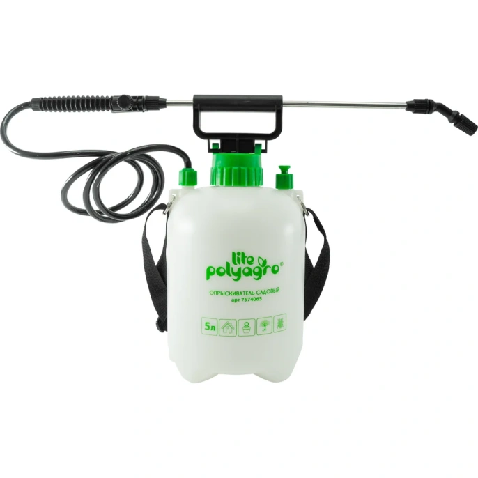 Садовый пневматический опрыскиватель POLYAGRO Lite 5 л 7574065