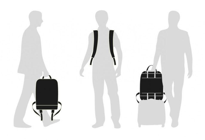 Рюкзак Moleskine Classic 32х42х11 см, синий сапфир [et86ubkb20]