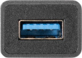 USB-Хаб (концентратор) 4-в-1 ExeGate DUB-4TC (кабель-адаптер USB Type C --> 4xUSB3.0, Plug&Play, корпус алюминиевый, серебристый) EX293987RUS