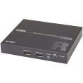 USB, Двойдной DisplayPort, КВМ-удлинитель с поддержкой HDBaseT™ 2.0 4K@100 м /ATEN/ USB Dual DisplayPort HDBaseT2.0 KVM Extender 4K@100м CE924