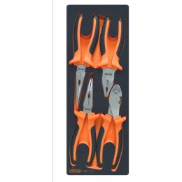 Набор инструмента 4 предмета плоскогубцы и бокорезы в ложементе CUSTOR VCS1/4 PRO-3-1