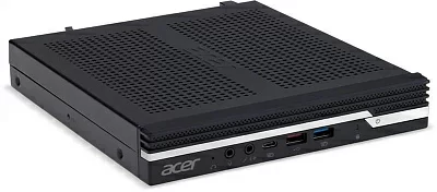 Персональный компьютер ACER Veriton N4670G Pen G6400, 4GB DDR4 2666, 128GB SSD M.2, Intel UHD 610, WiFi 6, BT, VESA, USB KB&Mouse, Endless OS, 3Y CI