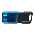 Kingston USB Drive 64GB DataTraveler 80M OTG USB Type-C USB 3.2 черный [DT80M/64GB]