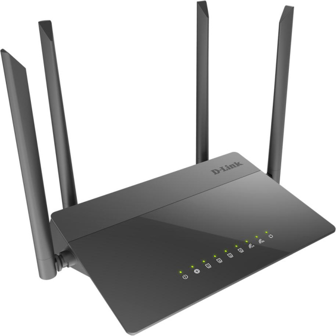 D-Link DIR-841/RU/A1B Беспроводной двухдиапазонный маршрутизатор AC1200 Wave 2 с гигабитным WAN-портом и поддержкой технологии MU-MIMO