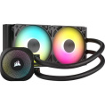 Система жидкостного охлаждения Water Cooling System Corsair NAUTILUS 240 ARGB 240mm, Black, ARGB/ Fans: 2x120mm, 74.37CFM, 34dBA, 2100RPM/ S: 1851, 1700, AM5, AM4 CW-9060092-WW