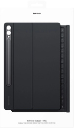 Чехол-клавиатура Samsung Book Cover Keyboard, для  Samsung Galaxy Tab S9+/S9 FE+/S10+, черный [ef-dx825ubrgru]