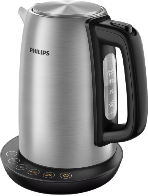 Чайник электрический Philips HD9359, 1.7л, металл/пластик