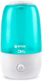 Увлажнитель воздуха Vitek VT-2341 23Вт ультразвуковой белый/бирюзовый
