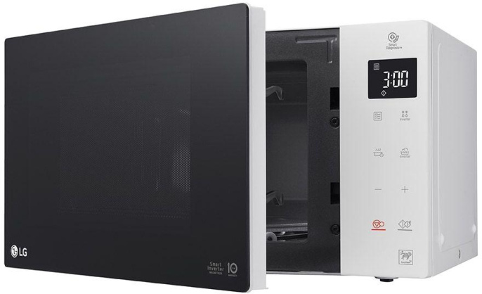 Микроволновая Печь LG MW25R35GISW 25л. 1000Вт белый/черный