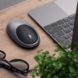Беспроводная компьютерная мышь Satechi M1 Bluetooth Wireless Mouse. Цвет серый космос. (ST-ABTCMM)