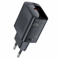 Зарядное устройство ACEFAST A82 PD20W GaN single USB-C charger with USB-C to USB-C charging cable EU - Black AF-A82P5-BK