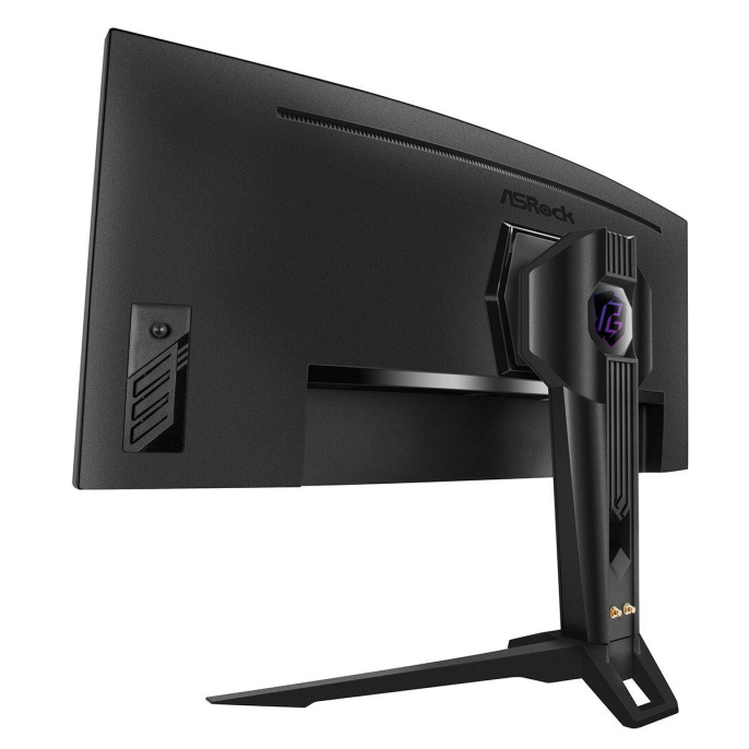 Монитор ASROCK 34" PG34QRT2B VA 3840x2160 1 ms GTG 500 cd 180Hz HDR 400 VESA HAS Tilt HDMI*2 DP*2 MM HAS Swivel Pivot Black
