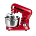 Планетарный миксер RAGEX R002-600 3 в 1, 4.5 литра с двумя ручками, 1000 Вт, красный