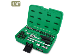 Набор головок 1/4" 4-14мм 41предм. 6гр. TOPTUL GCAI4102