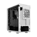 Корпус Case Fractal Design Meshify 2 Mini TG Clear Tint, Mini-Tower, 1x120mm + 1x140mm, 2xUSB-A 3.2 + 1xUSB 3.2 Type-C mATX, mITX, mDTX White FD-C-MES2M-02