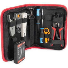 Набор для работ с сетевым кабелем КВТ LAN-8 серия ПРОФИ 90348