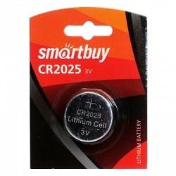 Smartbuy CR2025/1B 12/720 SBBL-2025-1B 1 шт. в уп-ке