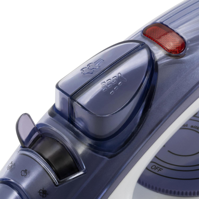 Утюг COOLFORT CF-3409,  с паровым ударом,  3000Вт,  с автоотключением,  сиреневый и белый