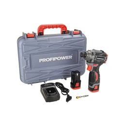 Аккумуляторный бесщеточный винтоверт Profipower BL-162(16В,160Нм, Li-ion 2шт, 2.0Ач, 3 скорости,З/У,в кейсе) E0211