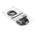 Кабель питания ExeGate Special EC-1S-C13- C14/3x0.75 IEC 320 C13 - IEC 320 C14, 3*0.75mm2, CCA, черный, 1м EX297761RUS