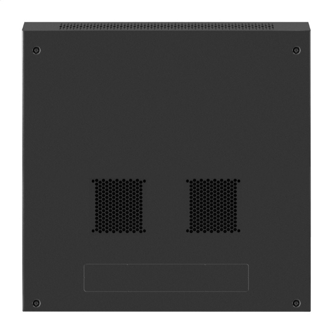 Шкаф телекоммуникационный 19" настенный 6U ExeGate EC-WM-6U.600.M.BLACK 19”, 6U, 600x600x370mm ШхГхВ , передняя дверь металл, съемные боковые панели, пыле- и влагозащита IP23, черный RAL 9004 EX298618RUS