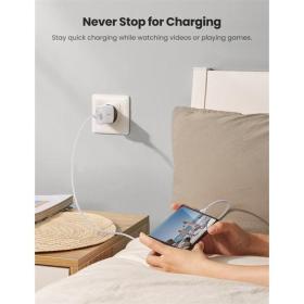 Зарядное устройство UGREEN CD122 (10133) USB-A QC 3.0 18W Fast Charger EU. Цвет: белый