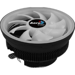 Cooler Aerocool Core Plus ARGB {110W / ARGB / PWM / Intel 115*/775/1200/1700 AMD / Clip"}