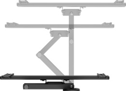 Кронштейн roome LPA85-443-R для телевизоров, диагональ экрана: 32"-65", настенный, максимальная нагрузка: 35 кг, угол наклона: +3/-15 °, угол поворота: +90/-90 °, VESA: 100x100, 100x150, 150x100, 100x200, 200x100