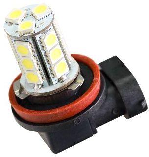 Лампа автомобильная светодиодная SHO-ME H11-18SMD,  H11,  12В,  2шт