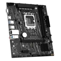 Материнская плата MAXSUN MS-Challenger H610M-D, LGA1700, H610, 2*DDR4, 3*SATA3, M.2, 2*USB 3.2, 4*USB 2.0, 1*PCIEx16, 1*PCIEx1, VGA+HDMI, mATX