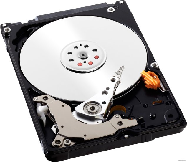 Жесткий диск WD SATA-III 1TB WD10SPZX Notebook Blue (5400rpm) 128Mb 2.5"