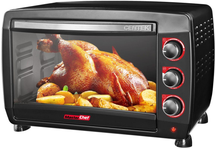 Мини-печь Centek CT-1532-46 46л. 2000Вт черный