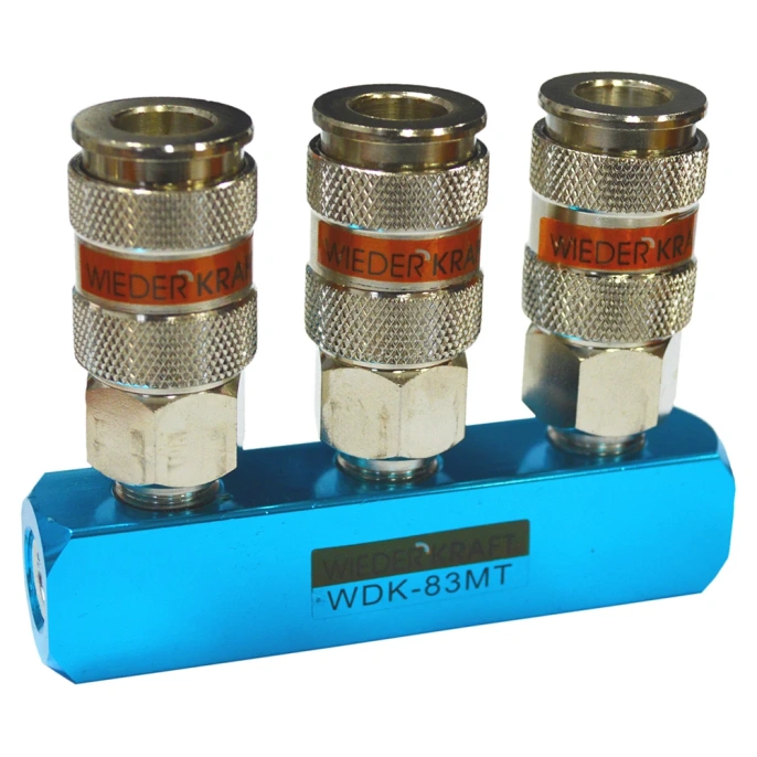 Разветвитель пневматический 1/4"; рапид EURO WIEDERKRAFT WDK-83MT
