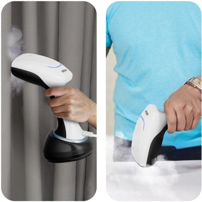 Отпариватель ручной Kitfort КТ-9210 1700Вт черный/белый