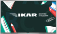 Панель Ikar 86" ИП 86-217-410 черный IPS LED 8ms 16:9 DVI HDMI M/M матовая 4000:1 700cd 178гр/178гр 3840x2160 VGA DP SPDIF UHD USB 69кг RUS