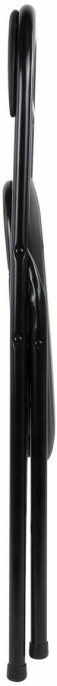 Комплект стульев BRABIX Golf CF-007, 4шт, на ножках, искусственная кожа, черный [533032]
