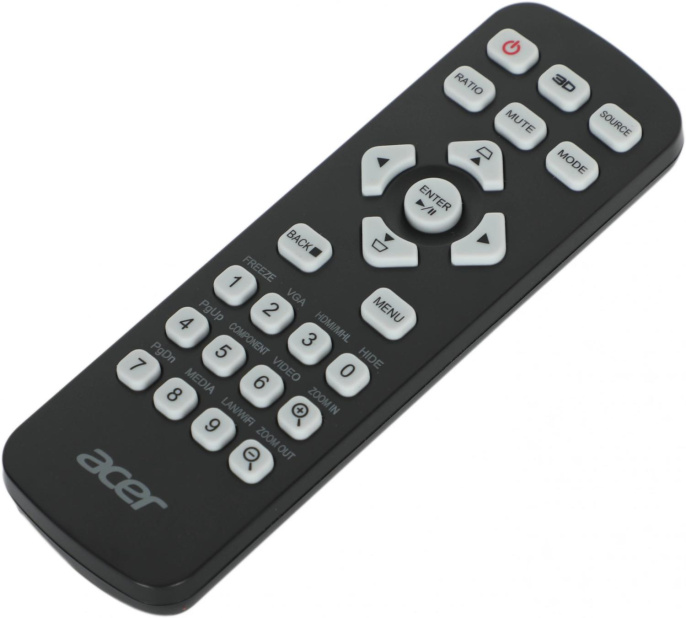 Проектор Acer X1128H,  DLP,  черный [mr.jtg11.001]