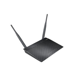 Wi-Fi роутер ASUS RT-N12E,  Wi-Fi 4,  N300,  2.4ГГц, 4 LAN,  черный