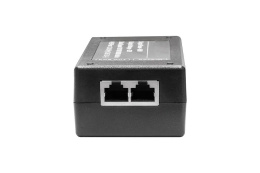 PoE-инжектор Gigabit Ethernet/ PoE-инжектор Gigabit Ethernet на 1 порт, мощностью до 65W. Совместим с оборудованием PoE IEEE 802.3af/at/bt. Мощность PoE на порт - до 65W. Напряжение PoE - 52V конт. 1,2,4,5 + , 3,6,7,8 - . Порты: вх. - 1 x RJ45 10/100/100