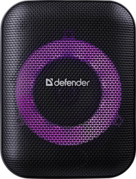 Колонка портативная DEFENDER Boomer 14 (Бумер 14) черный (15Вт, USB, Bluetooth, питание от аккумулятора) (65114)