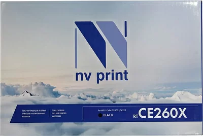 Картридж NV-Print аналог CE260X Black для HP Color LaserJet CP4025/4525