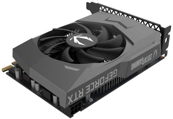 Видеокарта Zotac PCI-E 4.0 RTX 3050 ECO SOLO NVIDIA GeForce RTX 3050 8Gb 128bit GDDR6 1777/14000 HDMIx1 DPx3 HDCP Ret (ZT-A30500R-10L)